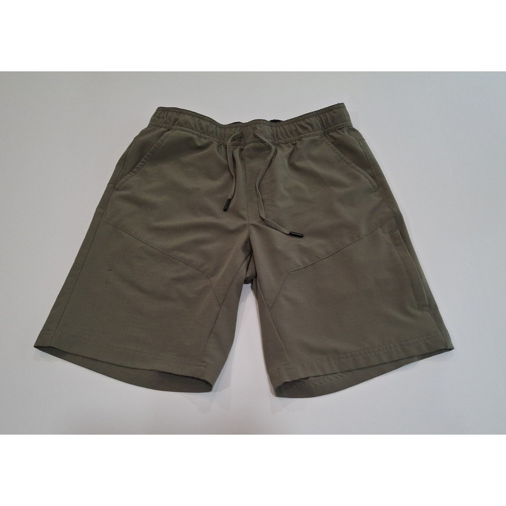 Gerry Mens Pull On Trail Shorts With Drawstring, Green, Size Small